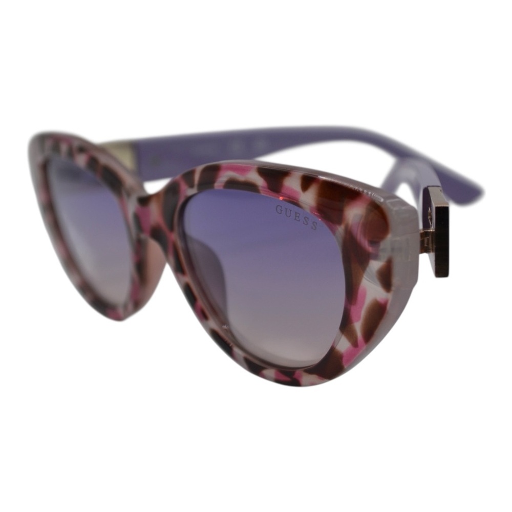 GUESS GU7849 Cat Eye Women’s Sunglasses | Violet Gradient | 51-19-140 | New - Picture 3 of 11